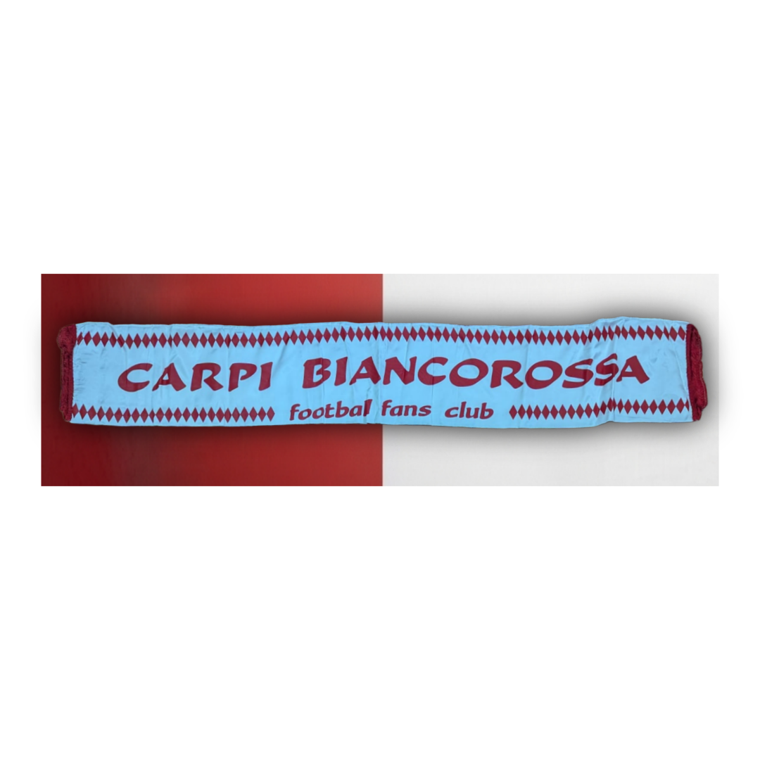 Sciarpa Carpi Biancorossa