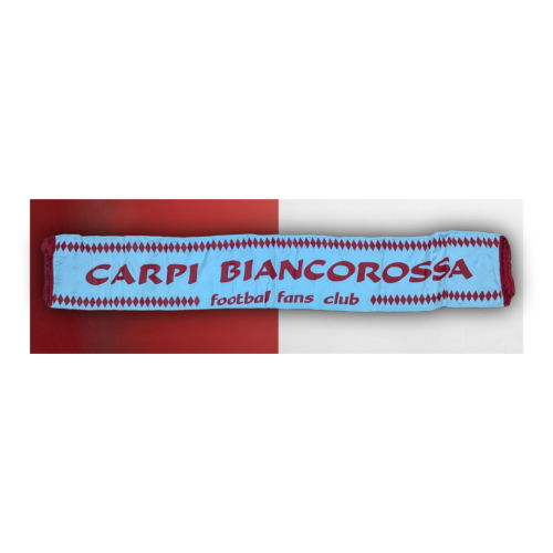 Sciarpa Carpi Biancorossa